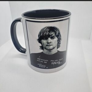 Kurt Cobain Mugshot Coffee Mug